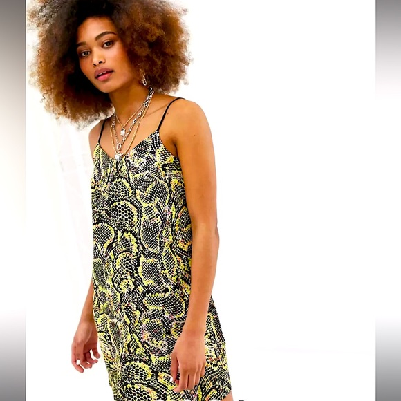 Collusion snake print cami mini dress - Picture 1 of 7